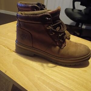 Timberland Women  Brown Suede  Shoes 6M Hiking Boots  12344 2522